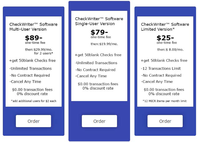 Frequently Asked Questions – CheckWriter™ Software Official Website